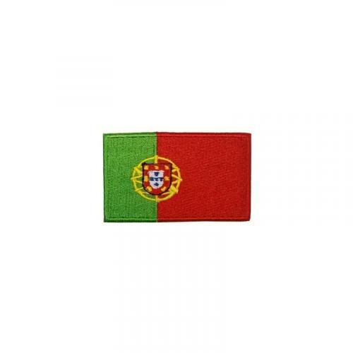 Nášivka nažehľovacia vlajka Portugalsko 6,3x3,8 cm - farebná