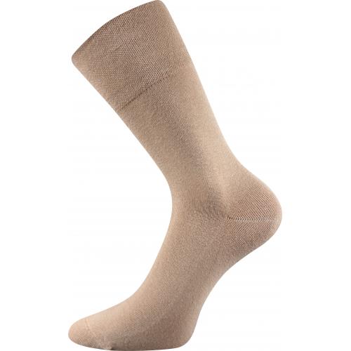 Ponožky klasické unisex Lonka Diagram - béžové