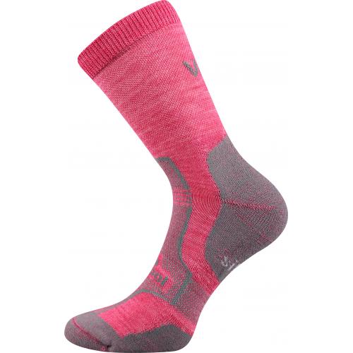 Ponožky unisex zimní Voxx Granit - růžové