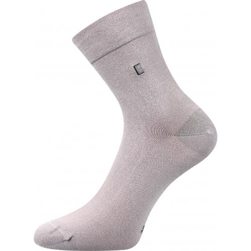 Ponožky pánske spoločenské Lonka Dagles - svetlo sivé