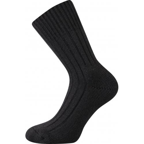 Ponožky unisex vlnené Voxx Willie - čierne