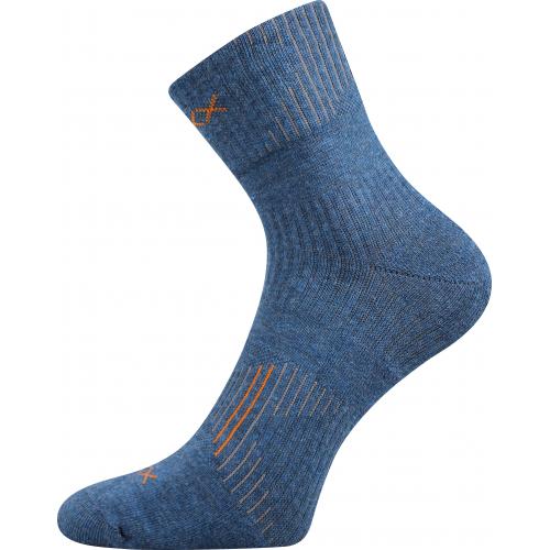 Ponožky športové unisex Voxx Patriot B - stredne modré