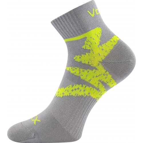 Ponožky sportovní unisex Voxx Franz 05 - světle šedé-zelené