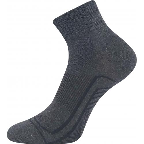 Ponožky unisex Voxx Linemum - tmavě šedé