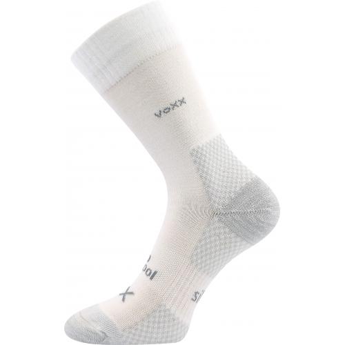 Ponožky unisex sportovní vlněné Voxx Menkar - bílé