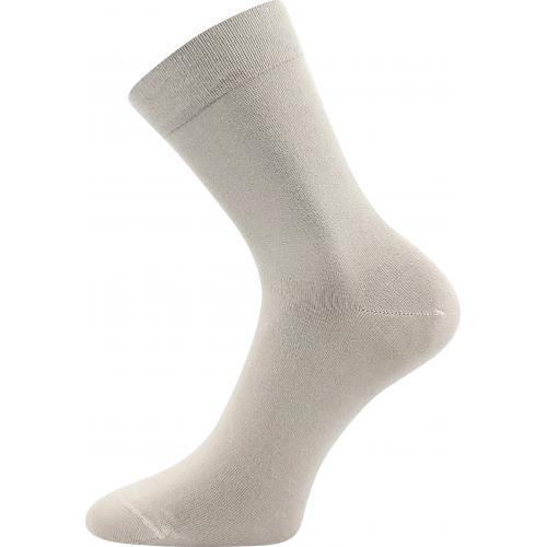 Ponožky unisex zdravotné Lonka Drmedik - svetlo sivé