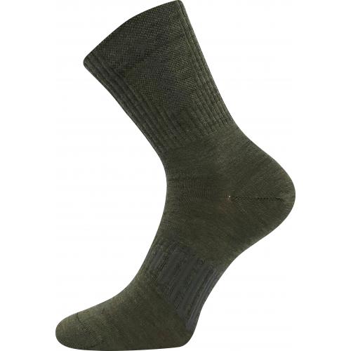 Ponožky unisex sportovní Voxx Powrix - olivové