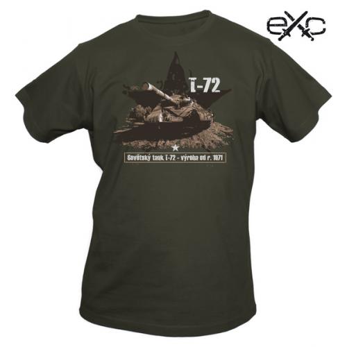 Tričko Exc T 72 - olivové