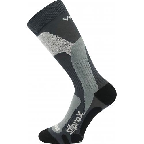 Ponožky unisex vysoké Voxx Ero - tmavo sivé