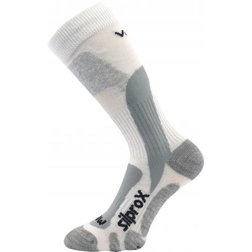 Ponožky unisex vysoké Voxx Ero - biele