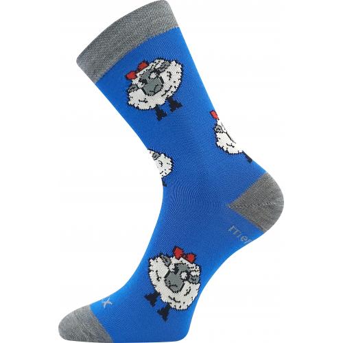 Ponožky dětské vlněné Voxx Vlněnka - modré