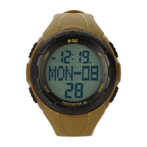 Hodinky M-Tac Tactical Pedometer - coyote