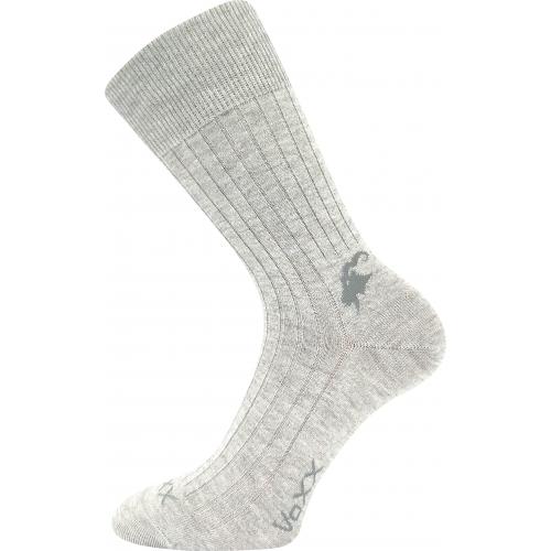 Ponožky unisex slabé Voxx Cashmere love - šedé