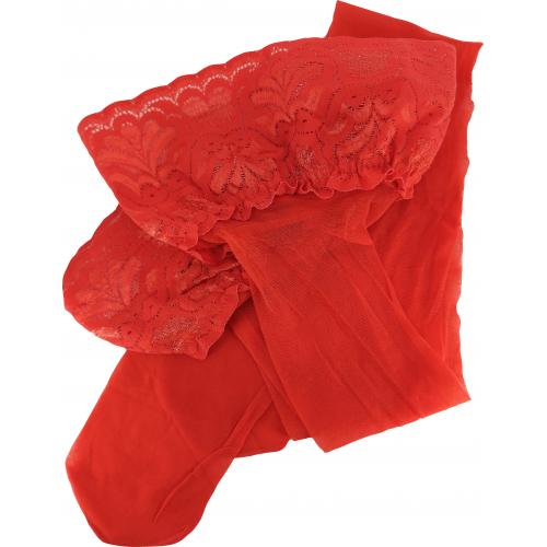 Punčochové kalhoty dámské Lady B LADY hold-ups 20 DEN - červené