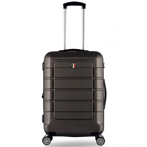Cestovní kufr Tucci Console T-0273/3-S ABS - tmavě šedý