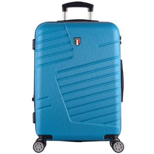 Cestovný kufor Tucci Boschetti T-0278/3-L ABS - modrý