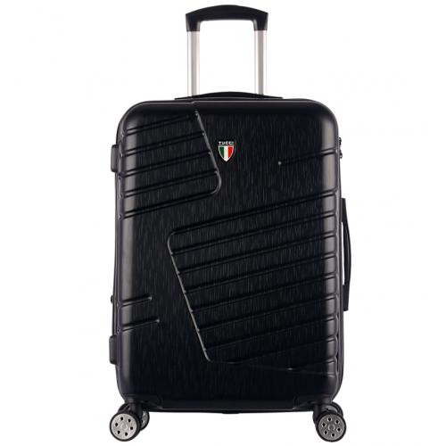 Cestovný kufor Tucci Boschetti T-0278/3-M ABS - čierny