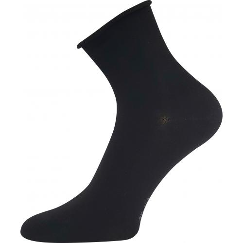 Ponožky dámske slabé Lonka Floui - čierne