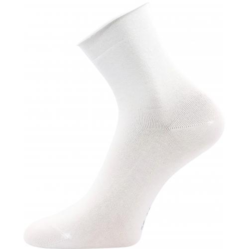 Ponožky dámske slabé Lonka Floui - biele