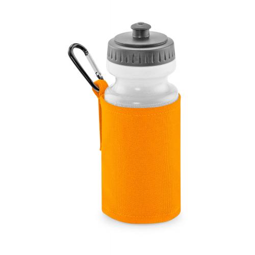 Fľaša na vodu s držiakom Quadra - oranžová