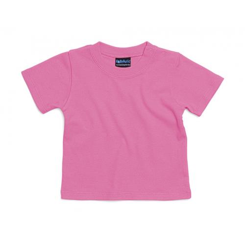 Tričko detské Babybugz - tmavo ružové