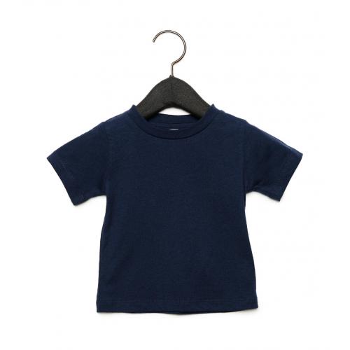 Tričko detské Baby Jersey B + C s krátkym rukávom - navy
