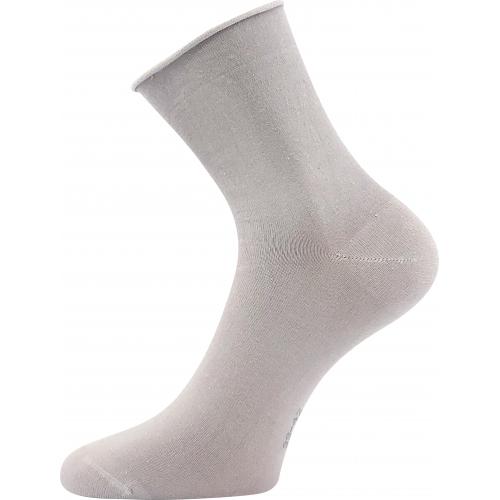 Ponožky dámske slabé Lonka Floui - svetlo sivé