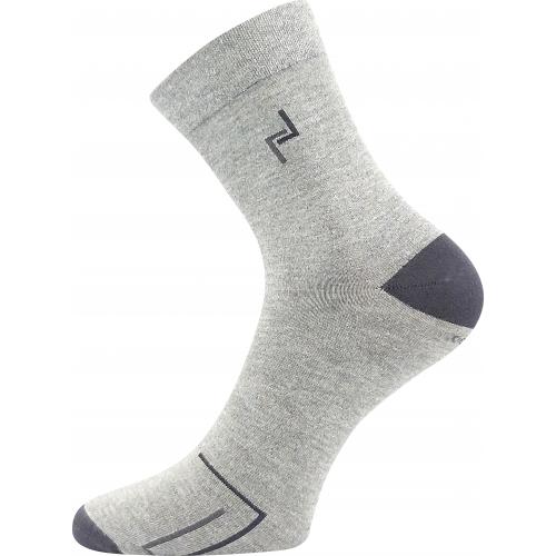 Ponožky pánské slabé Lonka Broger 01 - šedé