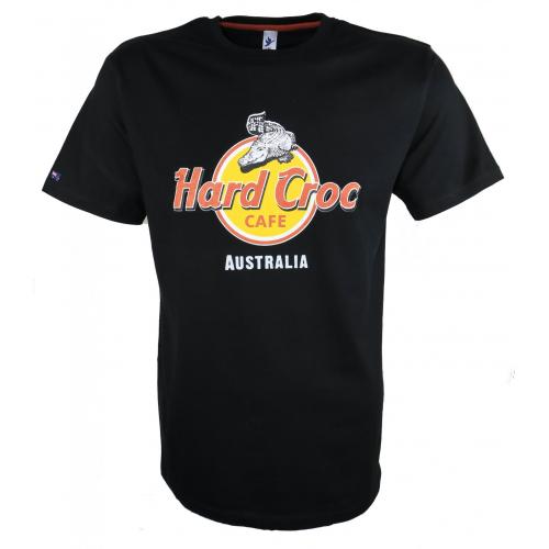 Tričko Gooses Hard Croc Cafe Australia - čierne