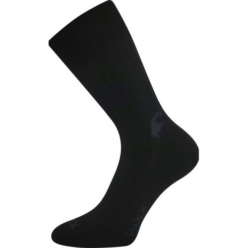 Ponožky unisex slabé Voxx Cashmere love - čierne