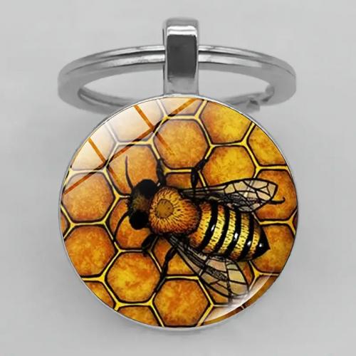 Kľúčenka Bist Včielka s plástom - žltá-čierna