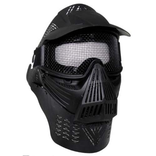 Maska Airsoft - čierna