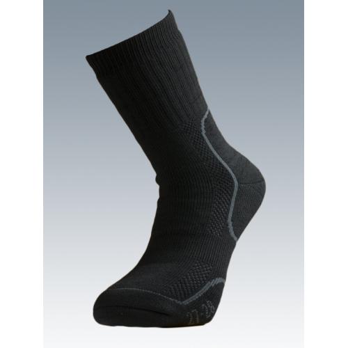 Ponožky so striebrom Batac Thermo - čierne