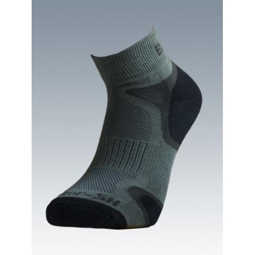 Ponožky so striebrom Batac Operator Short - zelené