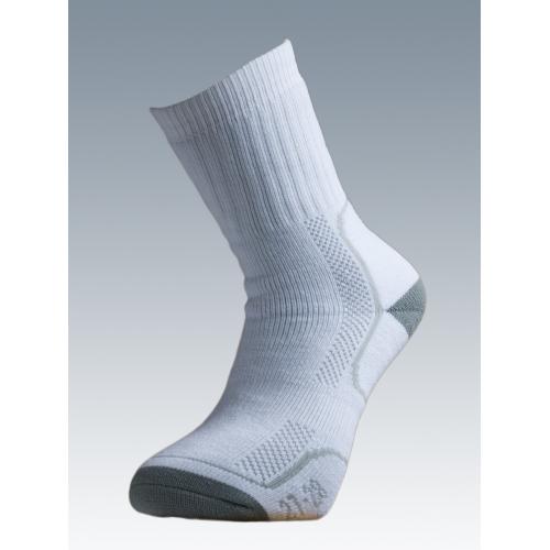 Ponožky se stříbrem Batac Thermo - bílé