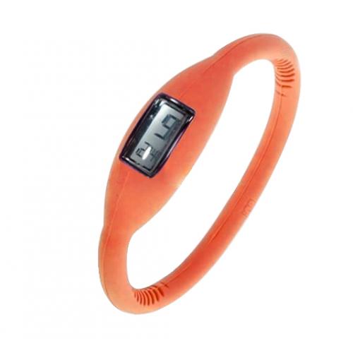 Silikonové hodinky ION - oranžové